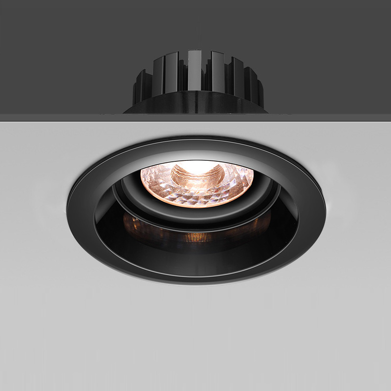 Thunder Lighting led Nordic COB high-display anti-glare recessed cylinder light ceiling light Living room Ceiling Aisle Spotlight