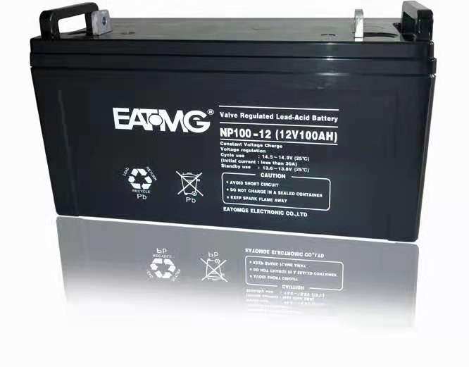 Eaton storage battery NP12V100AH lead-acid-free maintenance computer system Power DC screen system