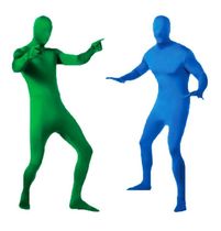 Background cloth cutout clothing video post-production special effects green clothes green man cutout movie shooting invisible green gloves green