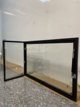 L拐角窗户上翻窗塑钢窗户室内窗户网红窗户铁艺窗户室内隔断窗户