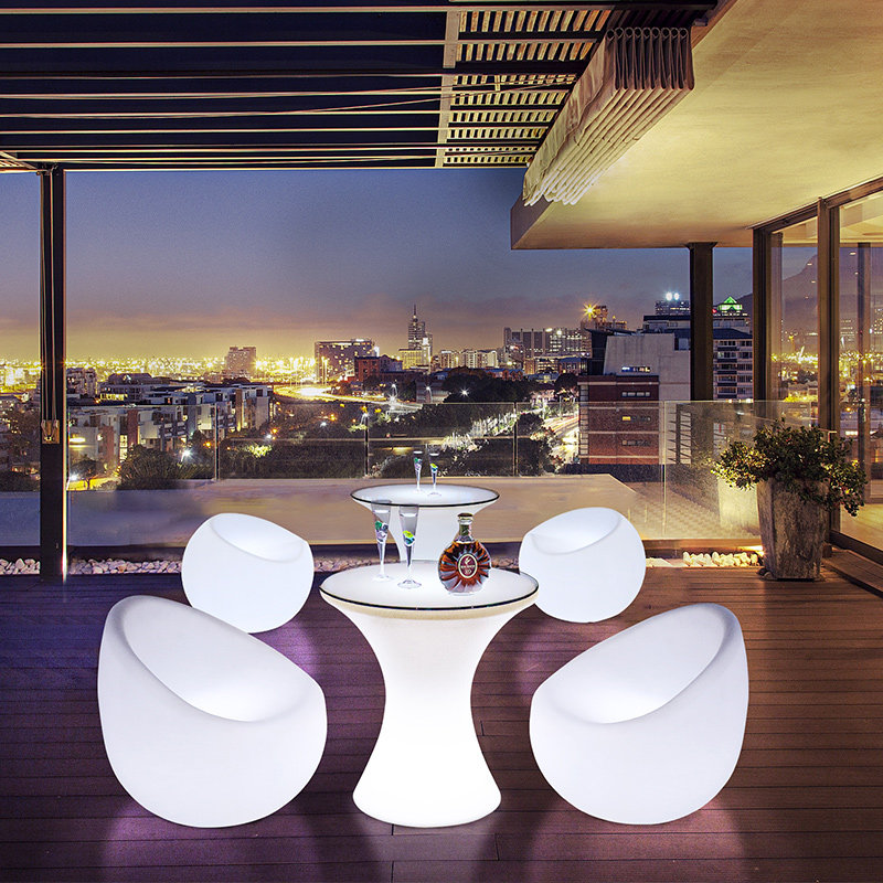 Balcony Three Sets Milk Tea Shop Dining Room Cafe Net Red Table & Chairs Patio Minima Creative Casual Outdoor Table And Chairs