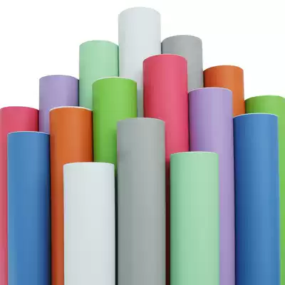 Wallpaper self-adhesive 50 m large roll solid color living room bedroom background wall Net red dormitory ins Sen series TV Wall wallpaper