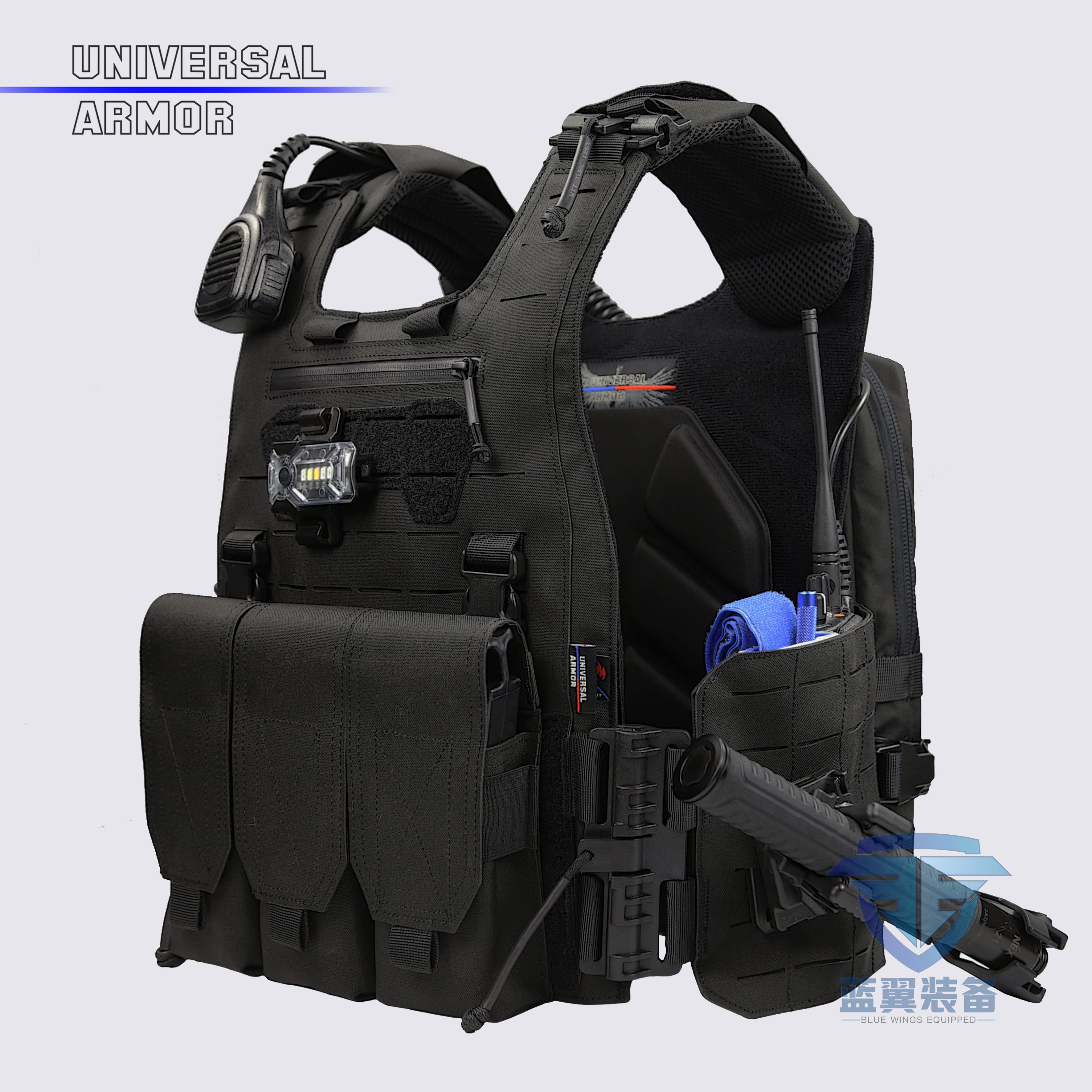 UTA General Armoured flame retardant Mengfowl grey back falcon bulletproof tactical vest waistcoat Waistcoat Custom Multifunctional Waistcoat 