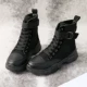 Giày bốt ngắn trẻ em 2020 mới Martin boots của phụ nữ cao cấp phong cách Anh vải ren mùa thu và mùa đông cộng với giày nhung thường phụ nữ - Giày cao gót