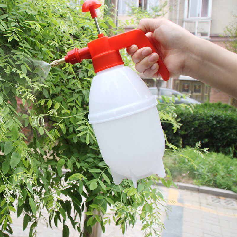 Hot air-pressure watering pot watering pot gardening spray spray spray tool disinfecting