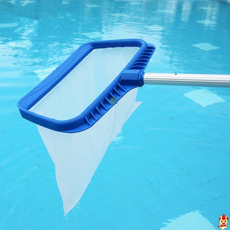 Fish long garbage fish pond koi retractable swimming pool pole cleaning leaves fishing net copy square fishing net fishing