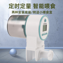 Automatic Feeder Fish Tank Timed Feeder Fish Food Pitcher Turtle Fish Feed Pitcher Mini Feeder