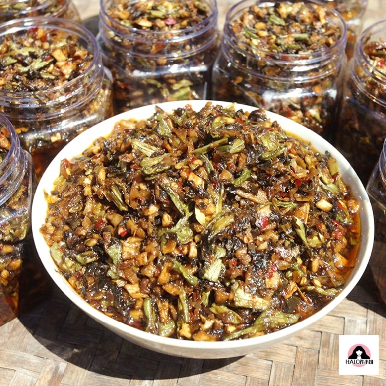 Grandma Cute Veria Recommended for porridge with porridge, a little dish for breakfast, a meal for the next meal of the family, and a pickle for the next meal.