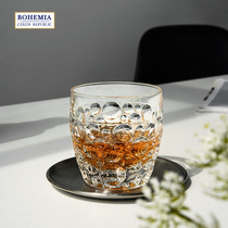 BOHEMIA Czech original Imported Crystal Lisbon 2020 New Whisky Flat Bottom Wine Glass Bohemian