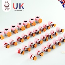 British Luo baby butterfly face mold childrens food supplement embossed fruit flower cutter cartoon biscuit wonton tool