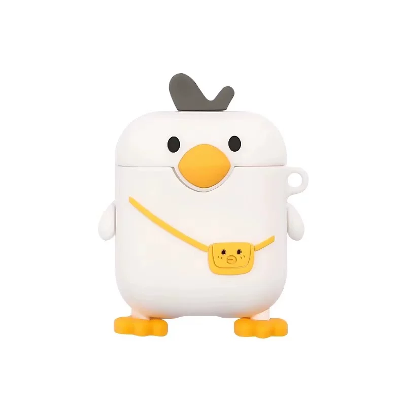 B.Duck, Apple, бренд милые совместимые наушники, беспроводной силиконовый защитный чехол