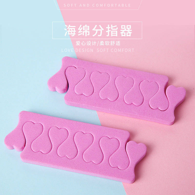 Mechia points reference cotton nail polish rubber upper colour auxiliary multifunctional finger splitter toe fixing tool medecor tool
