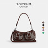 [New Year's Gift] COACH Outlet Women's Presbyopic Ashton Single Shoulder Bag Crossbody Bag Vintage
