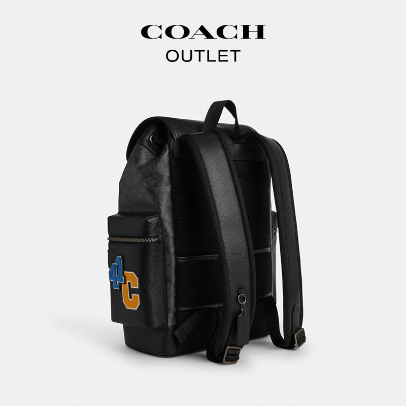 [Tmall Exclusive] COACH Outlet Men's Presbyopia Patchwork Sprint Backpack