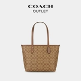 COACH/COACH Женская классическая сумка-тоут Ole для пресбиопии CITY30 с логотипом, большая вместительная сумка для поездок на работу