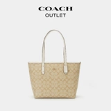 COACH/COACH Женская классическая сумка-тоут Ole для пресбиопии CITY30 с логотипом, большая вместительная сумка для поездок на работу