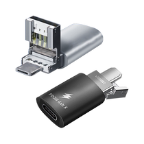 USB to typec adapter suitable for Huawei Apple 15 data cable iPhoneProMax Android phone macbook multi-function flip converter ipad computer