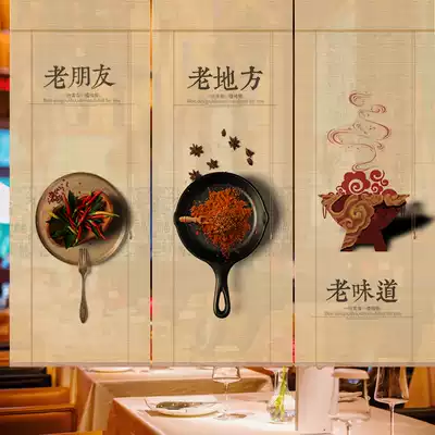 Printed painting bamboo curtain roller curtain curtain sunshade partition lifting roller curtain Bamboo door curtain louver screen curtain customization