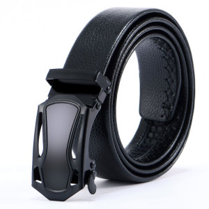 男士皮带真皮自动扣腰带