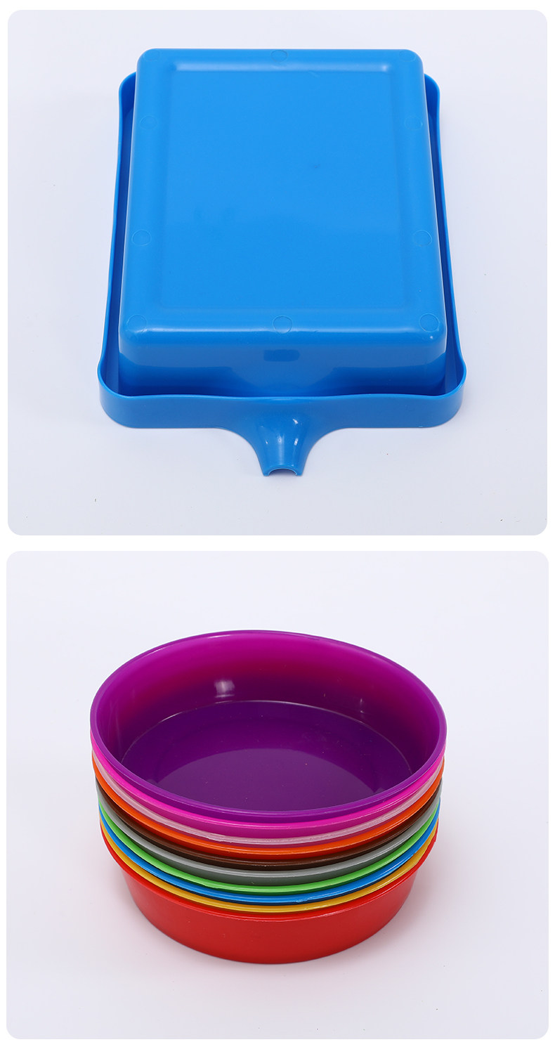 Палитра 早教儿童益智美工diy手工制作美术水罐颜料碗调色颜料罐创意玩具 Wfrealia