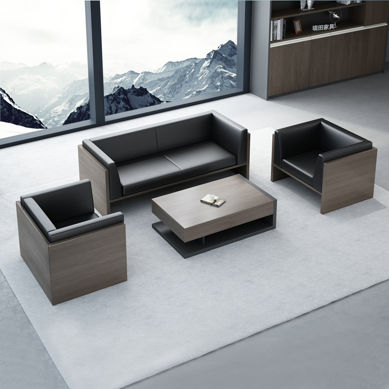 Office Sofa Business Brief Modern Reception Hall Sofa guests District Hotel lobby Sofa Tea Table-Taobao