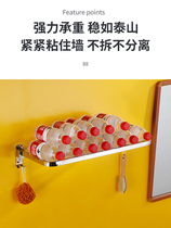 304 stainless steel single-layer foldable towel rack bathroom simple rack free punching wall-mounted towel bar storage