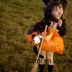 vô diện halloween Halloween bé gái trang phục mùa thu đông 2023 trẻ em mới lolita bé phù thủy cosplay váy ngày halloween 2022 Trang phục haloween