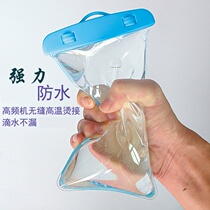 Transparent touch-screen phone waterproof bag fluorescent PVC waterproof phone cover outdoor spa phone waterproof bag