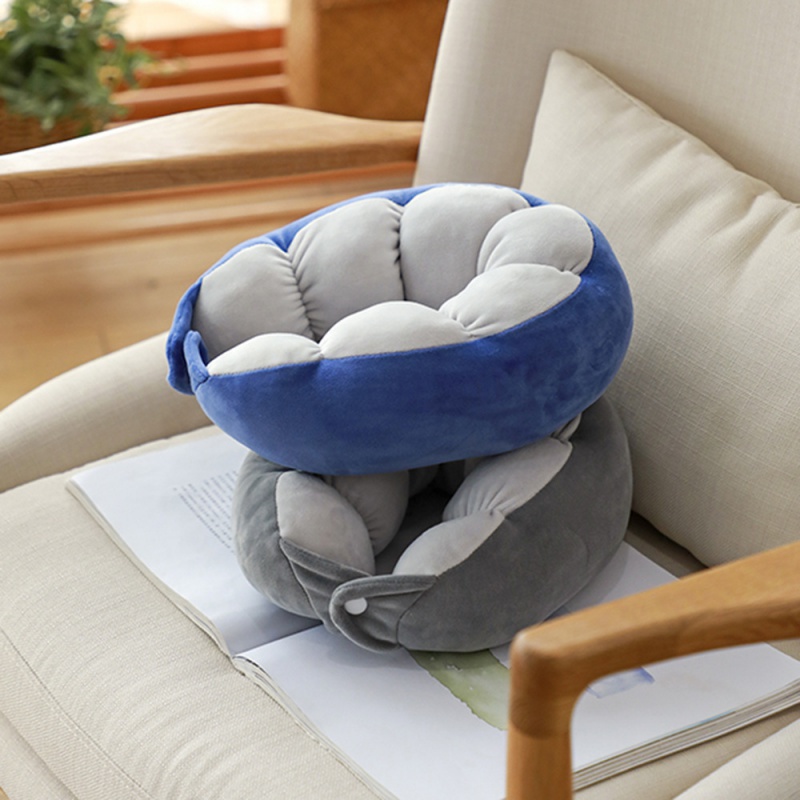 u type head pillow cartoon neck guard pillow sleeping multifunction afternoon nap theorizer neck ring cervical spine U shape leaning pillow travel