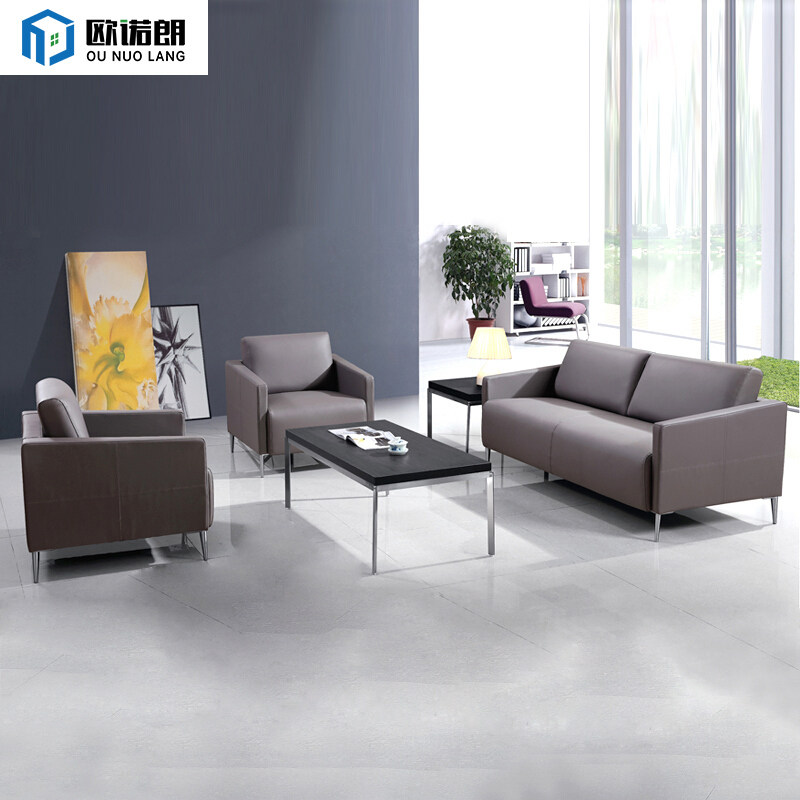 Office sofas multifunction folding sofa bed minimalist reception guests trio office sofa tea table combinations