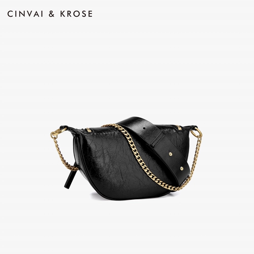 Нагрудная сумка, сумка через плечо, поясная сумка, сумка на одно плечо, из натуральной кожи