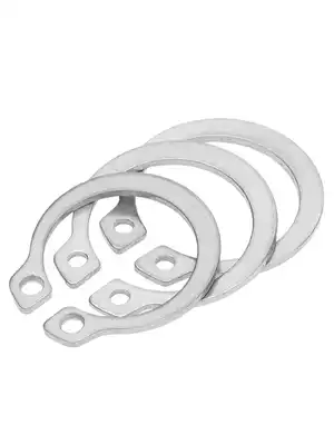 ￠ 3 ￠ 8 ¢ 40 ￠ 75 304 stainless steel shaft c xing kou ring wild card retainer hu lu xing snap ring C- type elastic c xing kou ring