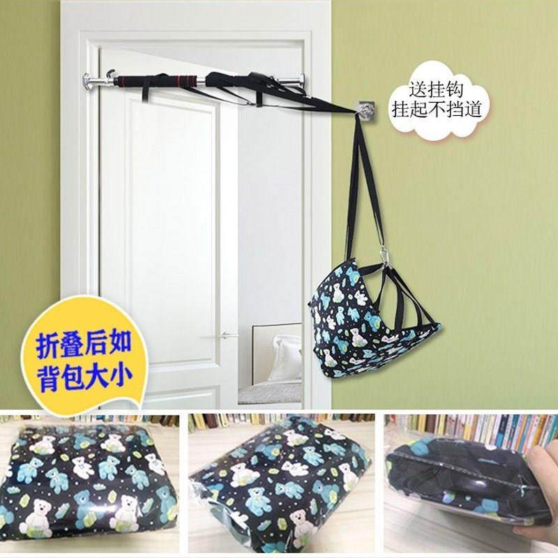 Swing sitting board back children indoor outdoor hanging horizontal bar home punch-free courtyard accessories outdoor sling park