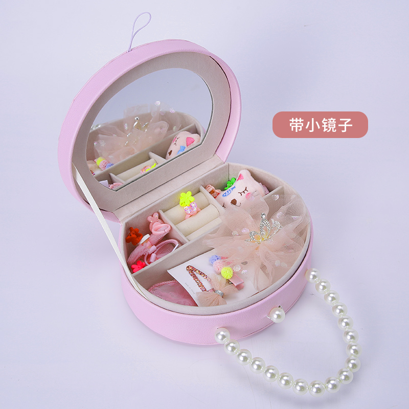 Ballet doll ballet dance bag children's hair accessories girls hairpin dance bag cartoon head rope headdress set box