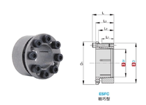 Flange type expansion sleeve ingenuity ESFC-30-48 ESFC expansion sleeve alternative to iante ESFC