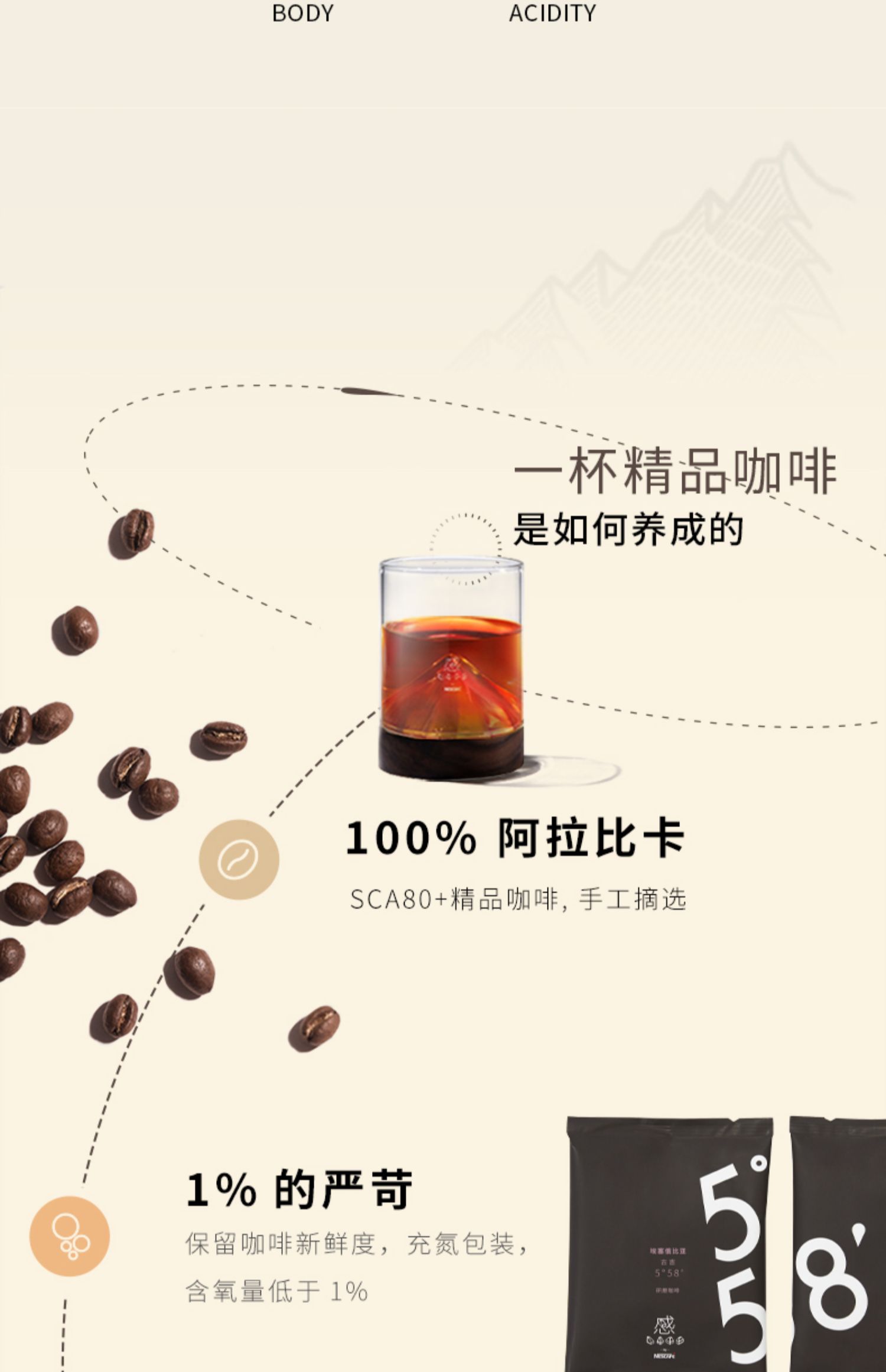 感CAFE旗舰店埃塞俄比亚挂耳式滤挂咖啡