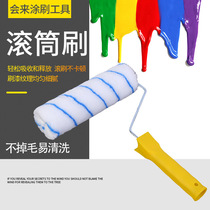  Factory direct sales roller paint brush Paint roller 9 inch roller brush without dead angle fine hair hot melt latex paint brush roller