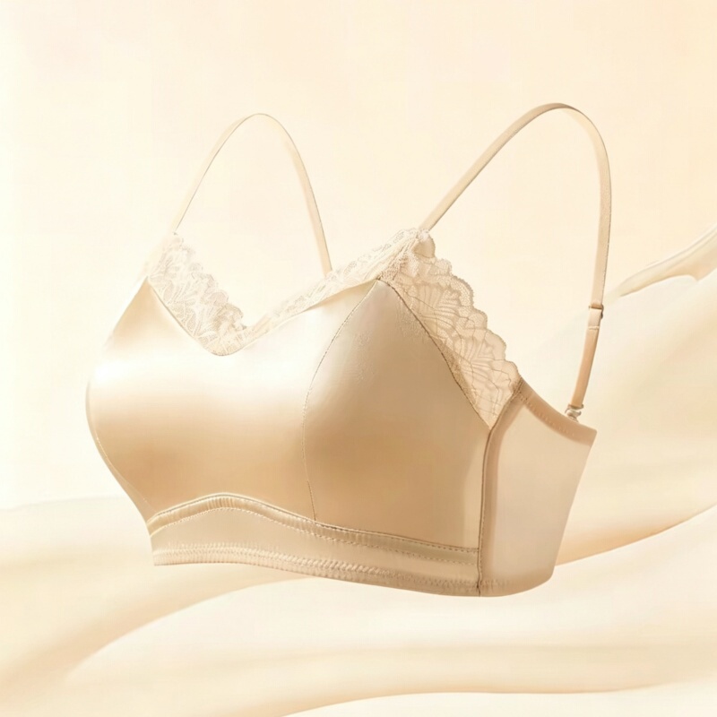 【High-Quality Fan-Favorite】Yoyo's Personal Collection of 5 French Lace Silk Bras and Vests ~ Ultra-Thin Cup Pads 【High-Quality Fan-Favorite】Yoyo's Personal Collection of 5 French Lace Silk Bras and Vests ~ Ultra-Thin Cup Pads