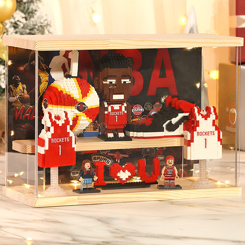 Basketball commemorative minifigure, constructor, Birthday gift