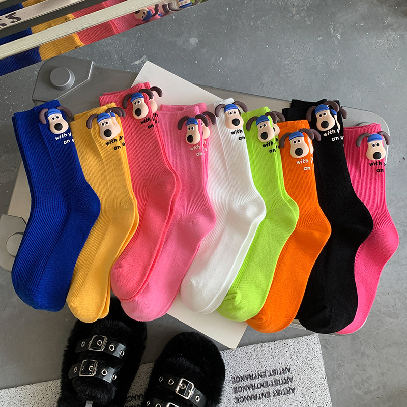 Puppy Love! Adorable Mid-Calf Slouch Socks for Autumn Style - Product image 6