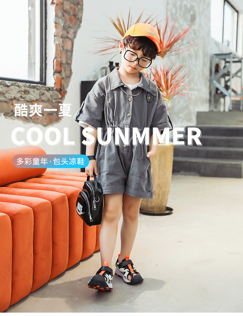 Mark Fairwhale  马克华菲 儿童包头沙滩凉鞋 天猫优惠券折后￥49.9包邮（￥109.9-60） 男、女童31~37码多款可选