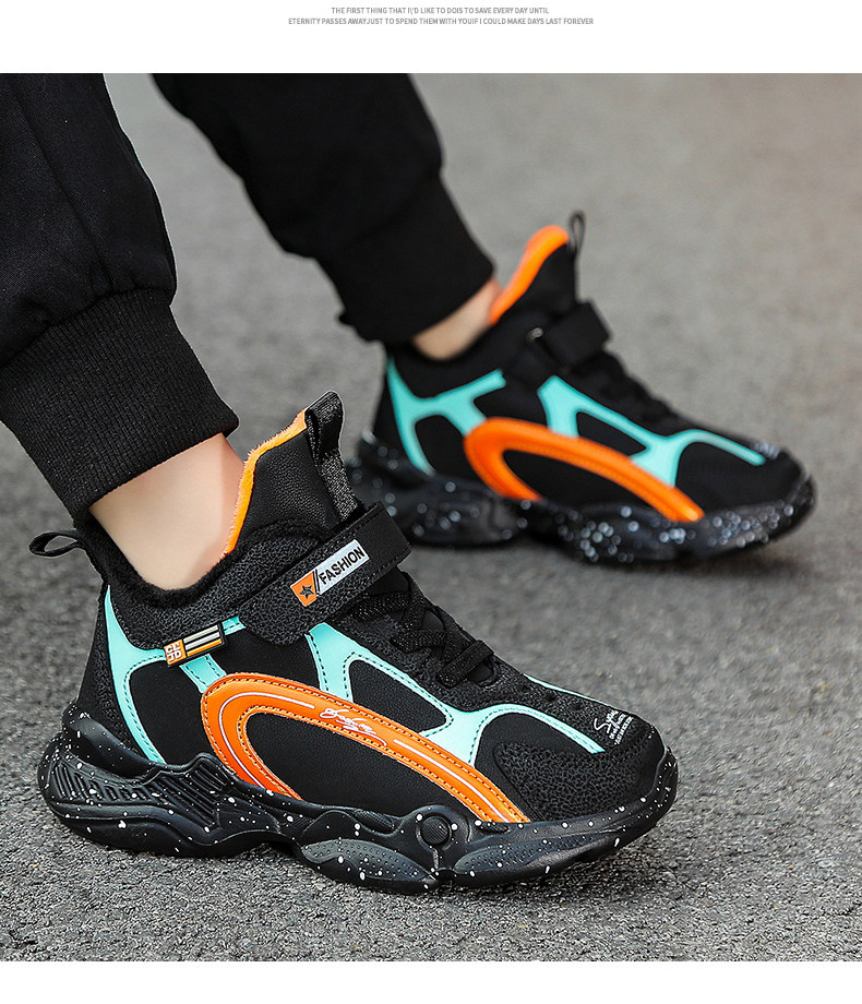 马克华菲 中大童秋冬季加绒保暖休闲运动鞋 天猫优惠券折后￥79.9包邮（￥139.9-60）男、女童27~38码多色可选