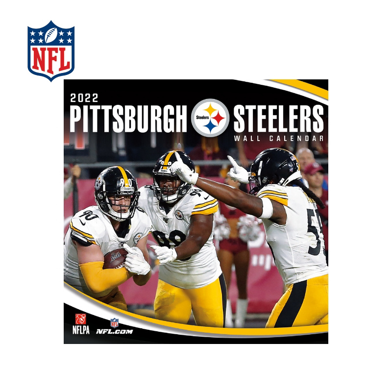 (NFL) Pittsburgh Steelers Calendar 2022 12 x 12 inches