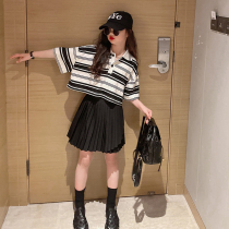 Girls dress Dress Summer Foreign Air 2023 New Children Dress Up Summer Dress Superior Woman Great Boy Trendy Suit Skirt