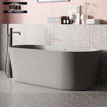 Tennis Lynn Kimei Stone Grey Matt Integrated Independent Type Online Red Hotel Minjuku Home Artificial Stone Light Lavish Bathtub