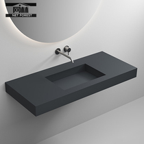 Integrated artificial stone wall hanging wash-wash basin toilet washbasin bathroom wash-face wash-face washbasin customised