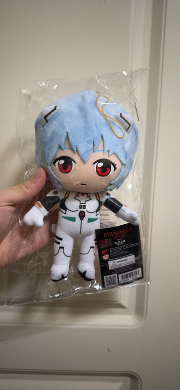 Selected for Shipment Eva American Version Doll Ayanami Rei Plush Plushie about 20cm Tall Selected for Shipment Eva American Version Doll Ayanami Rei Plush Plushie about 20cm Tall