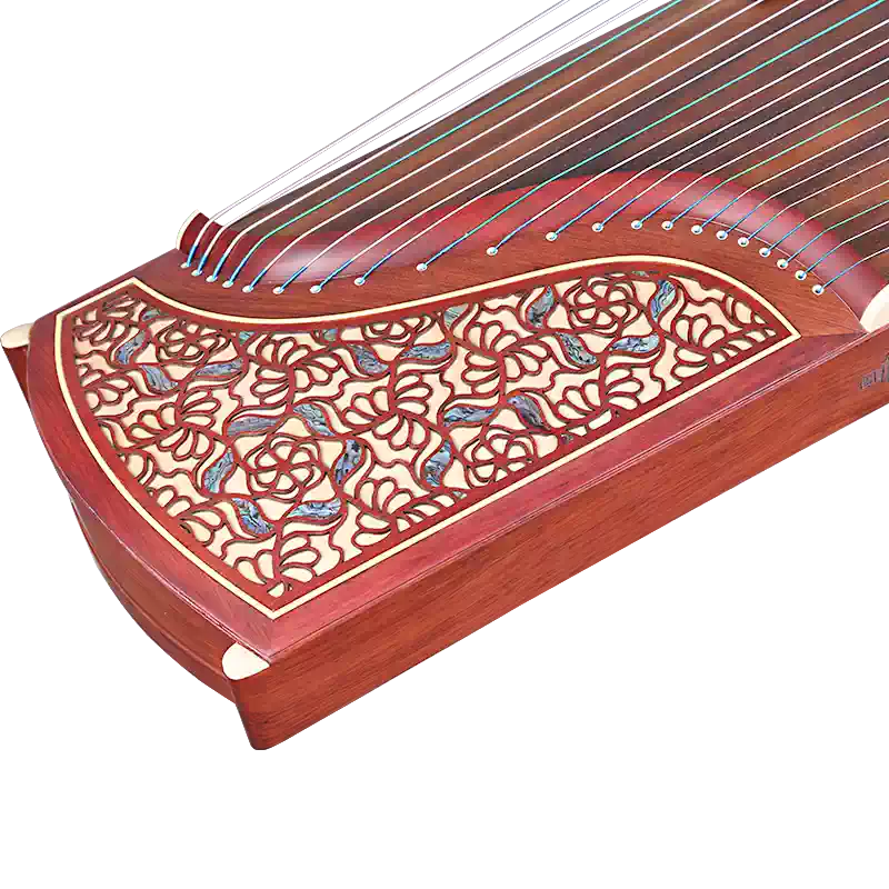 敦煌古筝7694RR佛云中山一帘幽梦特氏古夷苏木敦煌牌演奏古筝乐器