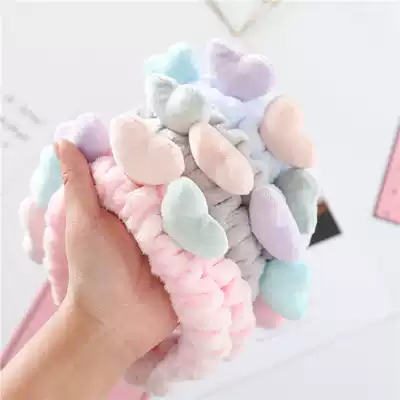 Love hair band female net red face washing simple and cute Korean hair band hair band wild non-slip pressure hair wide edge hair band