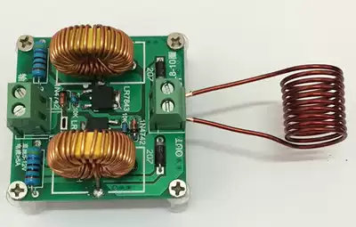Mini ZVS high frequency induction heating machine Tesla high voltage generator coil Jacob ladder kit module